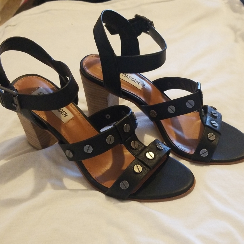 Steve Madden Melle Sandal Leather Upper